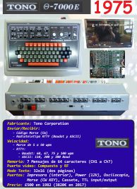 Ficha: TONO θ-7000E (1975)
